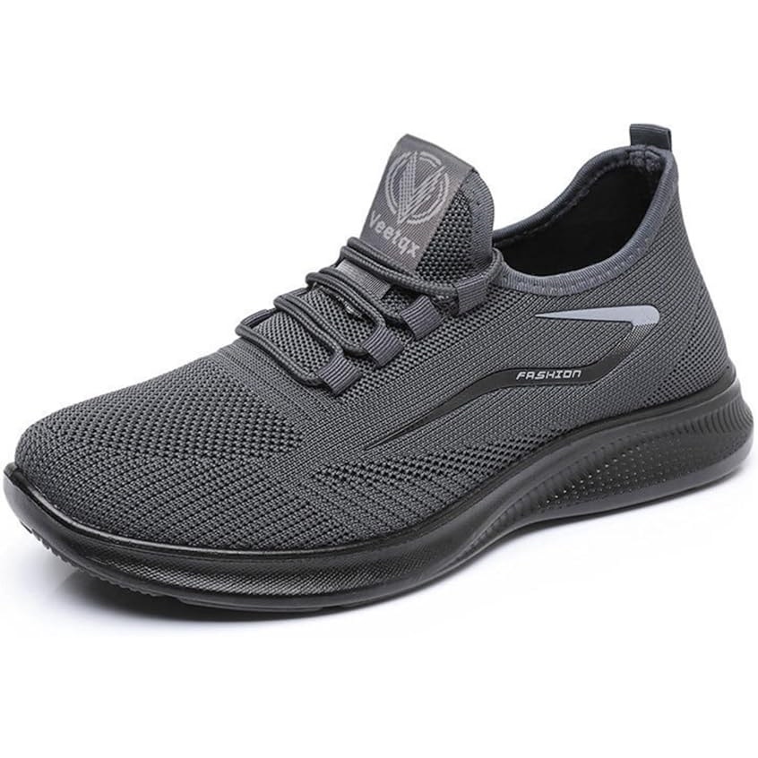 Brand New  Gray Mesh Athletic Workout Sneakers Shoes  Womens 105 43